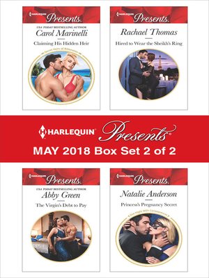 cover image of Harlequin Presents May 2018--Box Set 2 of 2